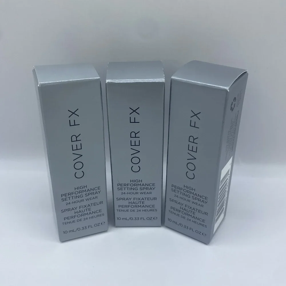 3X Cover FX High Performance Setting Spray 24-Hour Wear New Travel Size 10ml